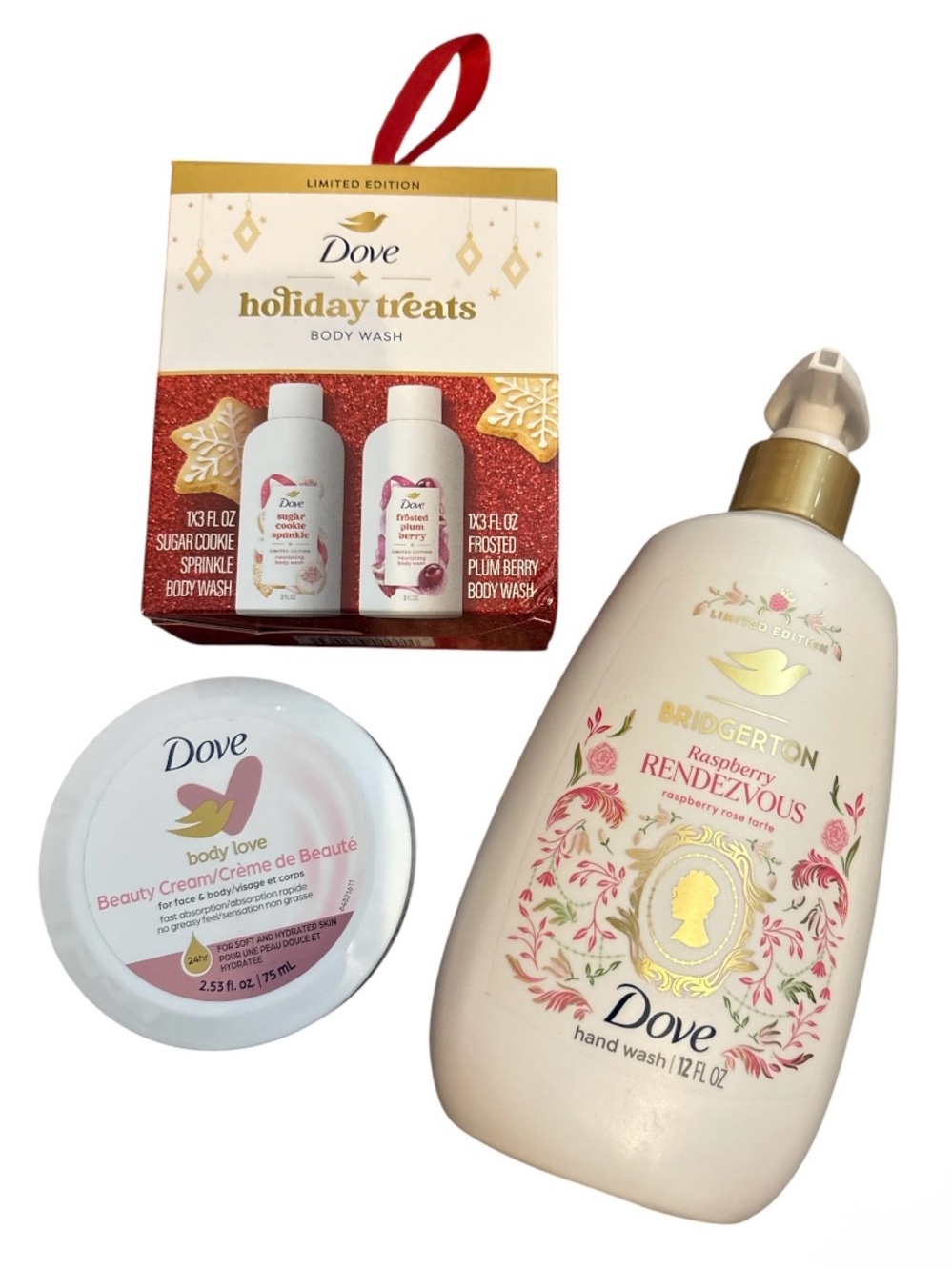 Dove bundle 3 pieces